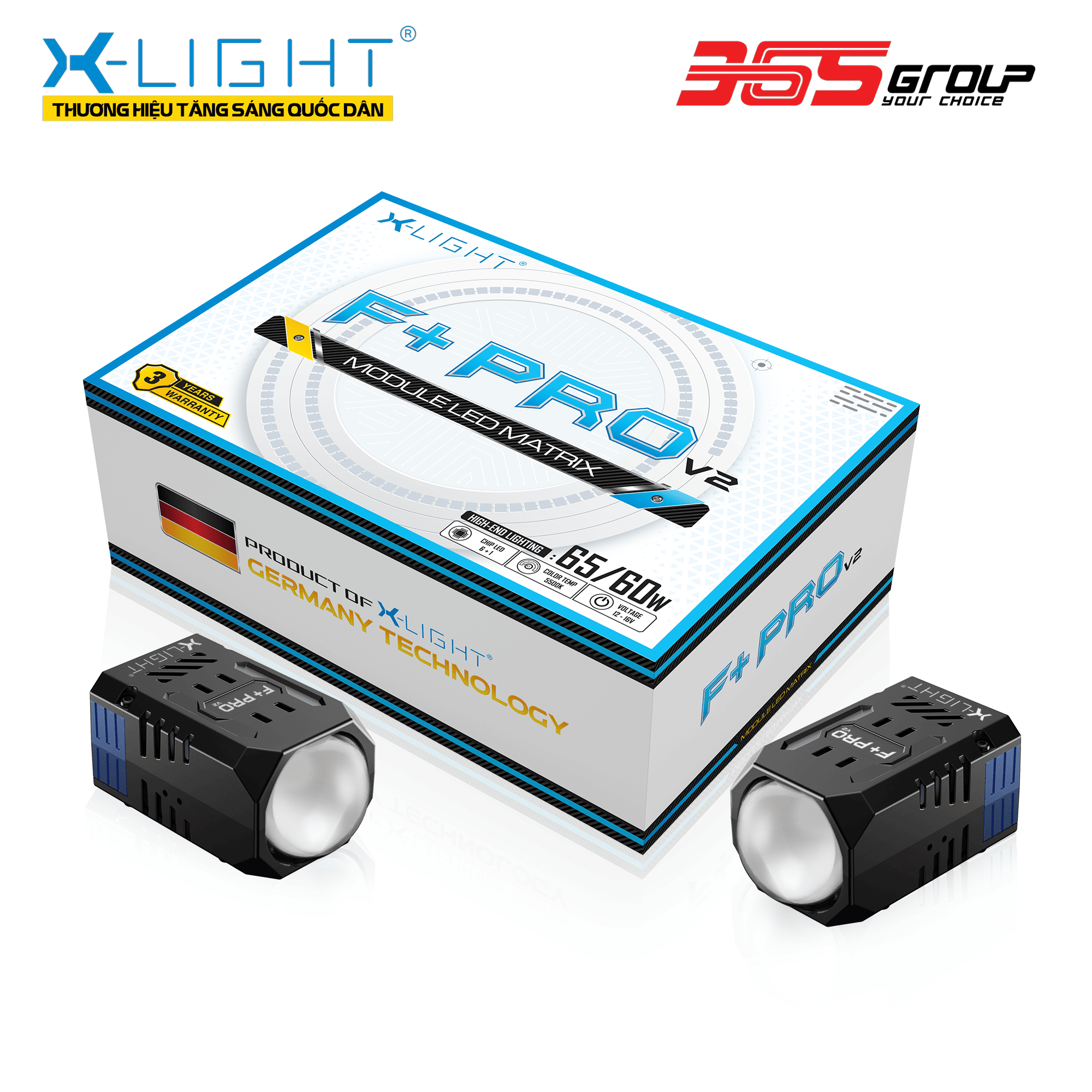 ĐÈN BI LED X-LIGHT F+ PRO - THẾ HỆ THỨ 2